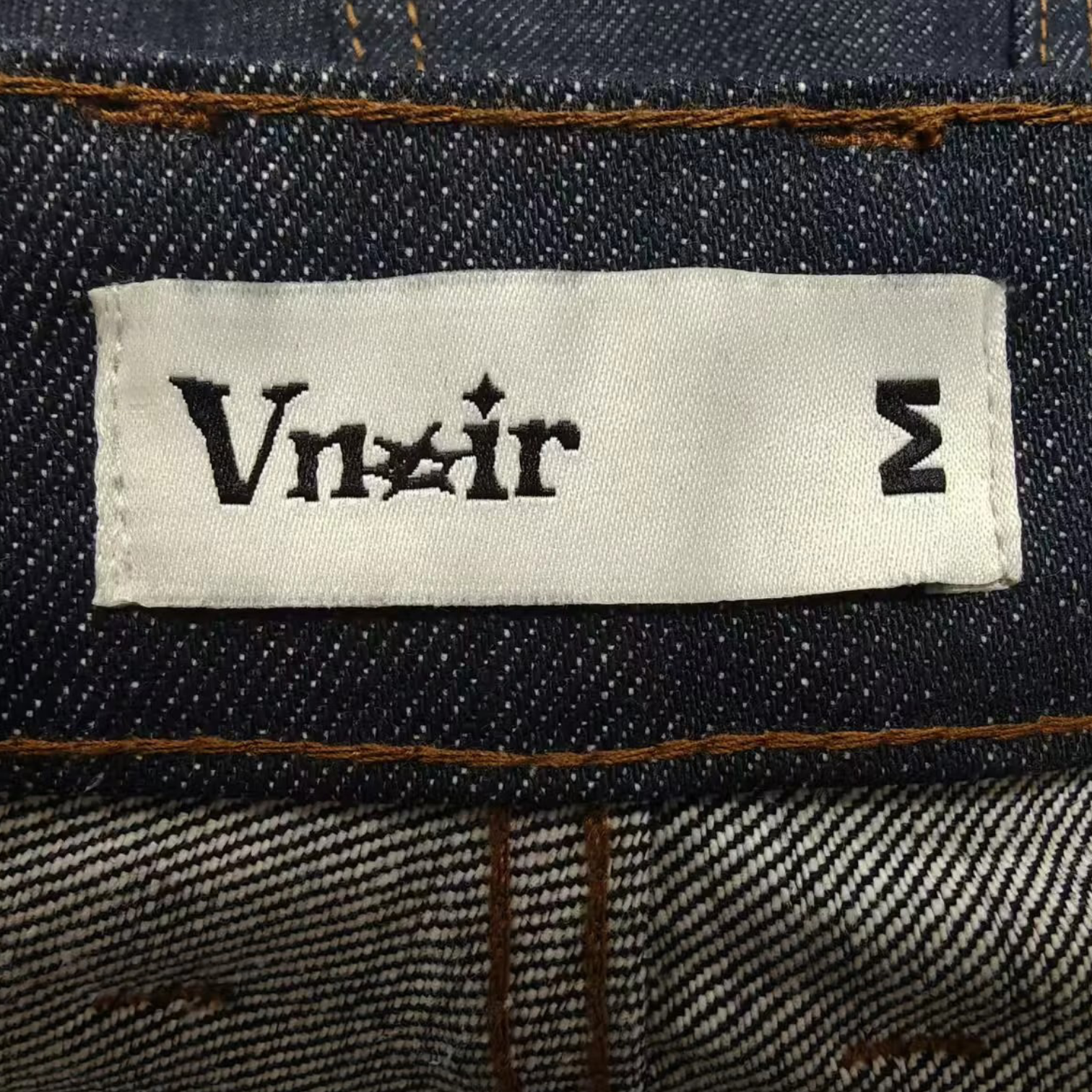 Raw Indigo Straight Jeans